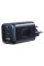 Сетевое зарядное устройство Baseus PicoGo AE11 Fast Charger 67W (1USB-A/2C) (E01212) - Cosmic Black - фото