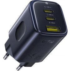 Сетевое зарядное устройство Baseus PicoGo AE11 Fast Charger 67W (1USB-A/2C) (E01212) - Cosmic Black