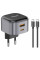 Сетевое зарядное устройство Amaya E211D PD20W+QC3.0 (1USB-A/1C) + кабель Type-C to Type-C Black - фото