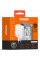 Мережевий зарядний пристрій Amaya E780T PD45W+QC3.0 GaN (1USB-A/2C) + кабель Type-C to Type-C White - фото