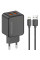 Мережевий зарядний пристрій Amaya E110L 2.4A (2USB-A) + кабель USB to Lightning Black - фото
