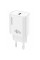 Сетевое зарядное устройство Amaya E75 PD20W (1USB-C) White - фото
