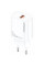 Мережевий зарядний пристрій Amaya E60S QC3.0 18W (1USB-A) + кабель USB to Type-C White - фото