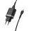 Мережевий зарядний пристрій Hoco C12Q Smart QC3.0 18W (1USB-A) + кабель USB to MicroUSB - Чорний