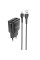 Мережевий зарядний пристрій (зарядка) Hoco C88A Star round 2.4A (2USB-A) + кабель USB to MicroUSB - Чорний - фото
