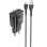 Мережевий зарядний пристрій (зарядка) Hoco C88A Star round 2.4A (2USB-A) + кабель USB to MicroUSB - Чорний