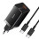 Сетевое зарядное устройство Baseus GaN5 Pro PD65W+QC3.0 (1USB-A/2C)  + кабель Type-C to Type-C (CCGP12020) - Black