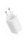 Сетевое зарядное устройство Baseus GaN5 Pro PD65W+QC3.0 (1USB-A/2C)  + кабель Type-C to Type-C (CCGP12020) - White - фото
