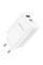 Сетевое зарядное устройство (зарядка) Borofone BN10 Sunlight PD65W (1USB-A/1C) - White - фото
