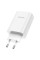Сетевое зарядное устройство (зарядка) Borofone BN10 Sunlight PD65W (1USB-A/1C) - White - фото
