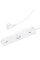 Подовжувач Hoco NS1 Aura PD20W (2USB/1Type-C/4xSocket) - White - фото