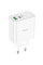 Мережевий зарядний пристрій (зарядка) Hoco C113A Awesome PD65W (1USB-A/1C) - White - фото