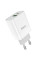 Мережевий зарядний пристрій (зарядка) Hoco C80A Plus Rapido PD20W+QC3.0 (1USB-A/1C) - White - фото