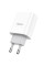 Мережевий зарядний пристрій (зарядка) Hoco C80A Plus Rapido PD20W+QC3.0 (1USB-A/1C) - White - фото