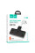 Мережевий зарядний пристрій (зарядка) Hoco AC12A Reise (PD30W/1C3A) +Socket - Black - фото