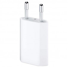 Сетевое зарядное устройство (зарядка) 5W USB-A Power Adapter for Apple (AAA) (box) - White