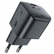 Сетевое зарядное устройство (зарядка) Acefast A77 mini PD30W GaN USB-C - Black