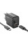 Мережевий зарядний пристрій (зарядка) Hoco CS22A Value PD30W (1USB-C) + кабель Type-C to Type-C - Black - фото