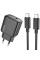 Мережевий зарядний пристрій (зарядка) Hoco CS22A Value PD30W (1USB-C) + кабель Type-C to Type-C - Black - фото