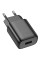 Мережевий зарядний пристрій Hoco C134A Solid 1USB-A 12W - Black