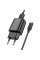 Мережевий зарядний пристрій Hoco C134A Solid 1USB-A 12W + Lightning - Black