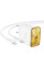 Сетевое зарядное устройство (зарядка) Hoco CS41A Smart PD35W (1C) + Type-C to Lightning - White - фото