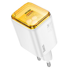 Мережевий зарядний пристрій (зарядка) Hoco N54 Monsoon PD45W (1USB-C) - White
