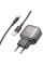 Сетевое зарядное устройство (зарядка) Borofone BAS52A Absolute QC3.0 18W (1USB-A) + кабель USB to Type-C - Black - фото