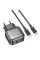 Мережевий зарядний пристрій (зарядка) Borofone BAS53A Absolute PD20W (1USB-C) + кабель Type-C to Type-C - Black - фото