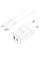 Сетевое зарядное устройство (зарядка) Borofone BN7 PD20W+QC3.0 (1USB-A/1C) + кабель Type-C to Lightning - White - фото