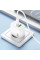 Мережевий зарядний пристрій (зарядка) Hoco CS55A Surplus PD30W+QC3.0 (1USB-A/1C) + кабель Type-C to Type-C - White - фото