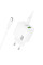 Мережевий зарядний пристрій (зарядка) Hoco CS55A Surplus PD30W+QC3.0 (1USB-A/1C) + кабель Type-C to Type-C - White - фото