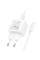 Мережевий зарядний пристрій (зарядка) Hoco CS51A Surplus (2USB-A) + кабель USB to MicroUSB - White - фото