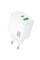 Мережевий зарядний пристрій (зарядка) Hoco CS55A Surplus PD30W+QC3.0 (1USB-A/1C) - White - фото
