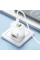Мережевий зарядний пристрій (зарядка) Hoco CS55A Surplus PD30W+QC3.0 (1USB-A/1C) - White - фото