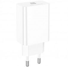 Сетевое зарядное устройство (зарядка) Borofone BA21A Pro Long journey PD20W (1USB-C) - White