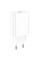 Сетевое зарядное устройство (зарядка) Borofone BA21A Pro Long journey PD20W (1USB-C) - White - фото