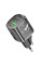 Сетевое зарядное устройство (зарядка) Borofone BN17 Sunlight PD20W+QC3.0 (1USB-A/1C) + кабель Type-C to Type-C - Transparent black - фото