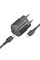 Мережевий зарядний пристрій (зарядка) Borofone BN17 Sunlight PD20W+QC3.0 (1USB-A/1C) + кабель Type-C to Lightning - Transparent black - фото