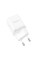 Мережевий зарядний пристрій (зарядка) Borofone BN7 PD20W+QC3.0 (1USB-A/1C) - White - фото