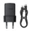 Мережевий зарядний пристрій Baseus Palm Fast Charger 30W (1USB-C) + кабель Type-C to Type-C (P10111605113-01) Cluster Black