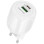 Сетевое зарядное устройство (зарядка) Borofone BA93A Lustrous PD20W+QC3.0 (1USB-A/1C) - White