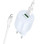 Сетевое зарядное устройство (зарядка) Borofone BA93A Lustrous PD20W+QC3.0 (1USB-A/1C) + кабель Type-C to Lightning - Blue