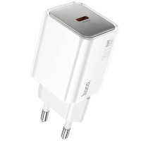 Сетевое зарядное устройство (зарядка) Hoco N47 Glorious PD30W (1USB-C) - White