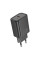 Сетевое зарядное устройство (зарядка) Hoco N60 Gentle PD20W (1USB-C) + кабель Type-C to Type-C - Black - фото