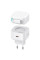 Сетевое зарядное устройство Usams US-CC202 GaN With Type-C Magnetic Retractable Cable Module XMF Ser. 35W (2USB-C) - White - фото