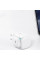 Сетевое зарядное устройство Usams US-CC202 GaN With Type-C Magnetic Retractable Cable Module XMF Ser. 35W (2USB-C) - White - фото
