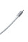 Сетевое зарядное устройство Usams US-CC261 GaN JC Ser. 20W (2USB-C) + кабель Type-C to Type-C - White - фото
