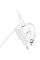 Мережевий зарядний пристрій (зарядка) Hoco C146A Charm PD20W (1USB-C) + кабель Type-C to Type-C - White - фото