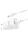 Мережевий зарядний пристрій (зарядка) Hoco C146A Charm PD20W (1USB-C) + кабель Type-C to Type-C - White - фото